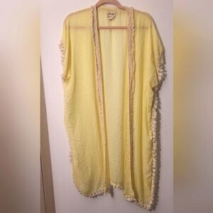 Flowy kimono yellow 💛 tunic